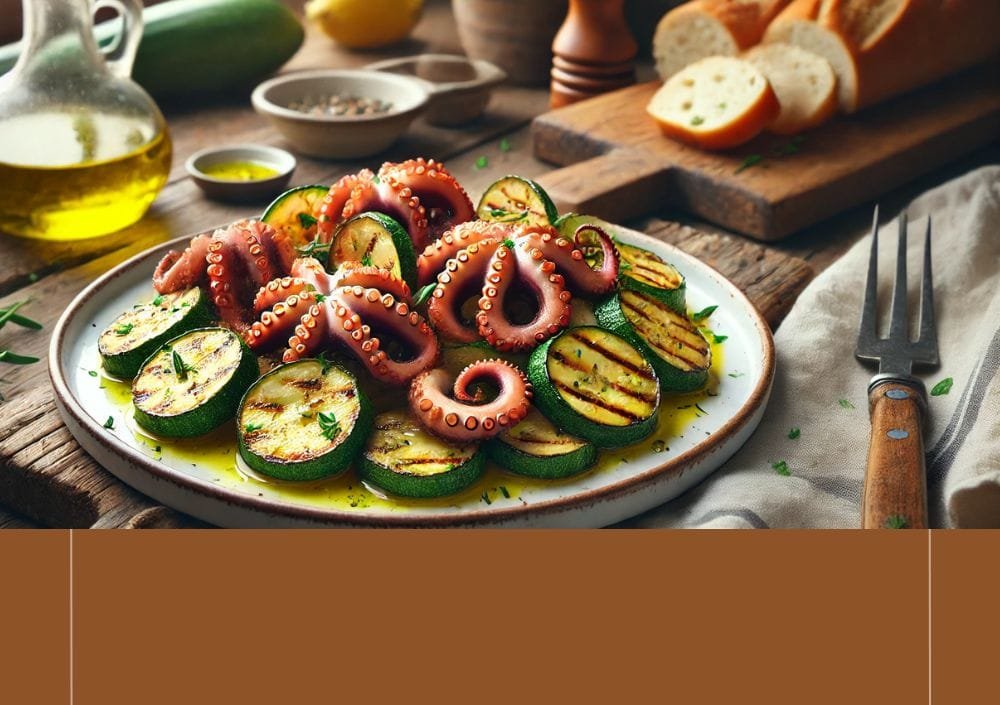 Octopus with Zucchini