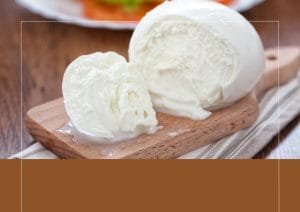Buffelmozzarella aus Apulien