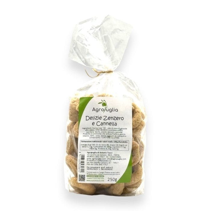 Ginger and Cinnamon Delights, 250 g