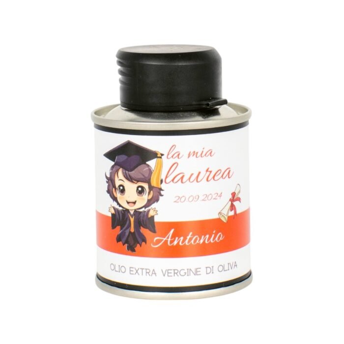 Bomboniera Laurea con Olio EVO