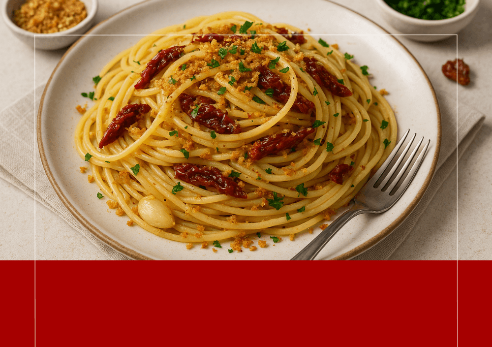 spaghetti pomodori secchi